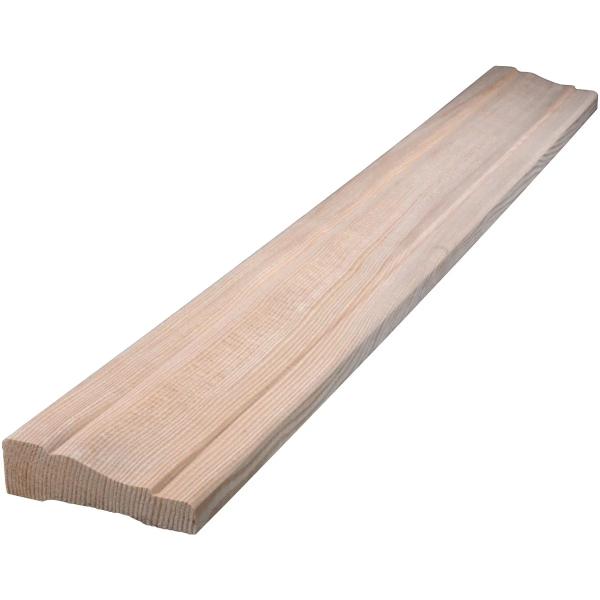 Superior Alexandria Moulding 11 16 In. W. x 2-1 4 In. H. x 7 Ft. L. Hemlock Colonial Casing High-Performance