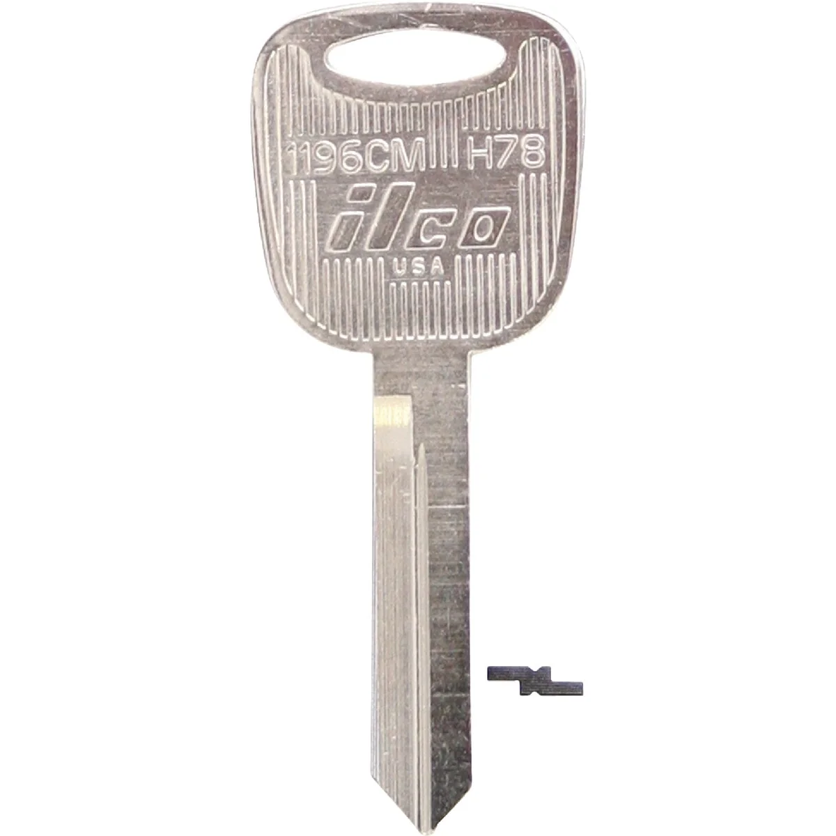 Official ILCO Ford Nickel Plated Automotive Key H78 10-Pack Environmentally Friendly