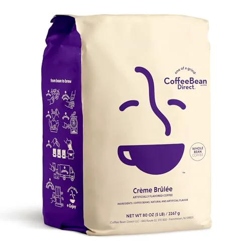 Contemporary Crème Brûlée Flavored 80 Ounce Specialty