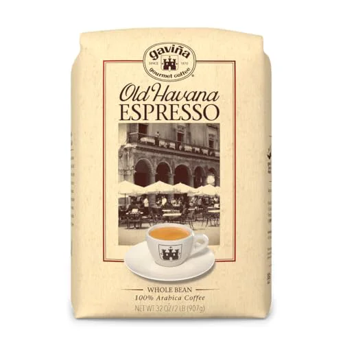 Soft Old Havana Espresso Whole Bean Coffee 32 Ounce Casual