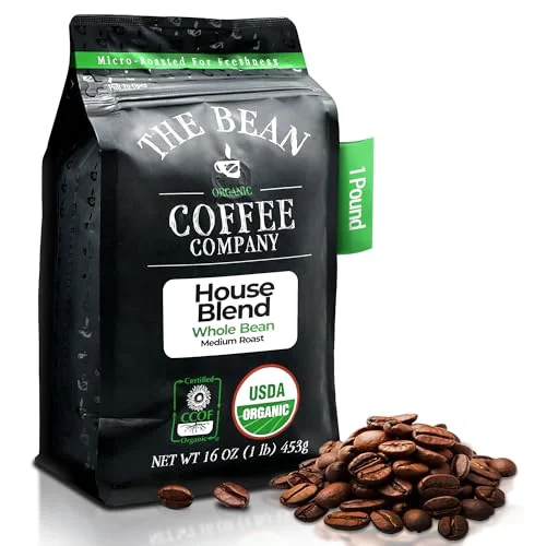 Functional The Bean Organic Coffee Co. House Blend 16 Ounce Verified