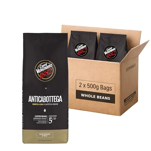 Durable Caffe Vergnano Whole Bean Coffee 35.2 Ounce Smooth