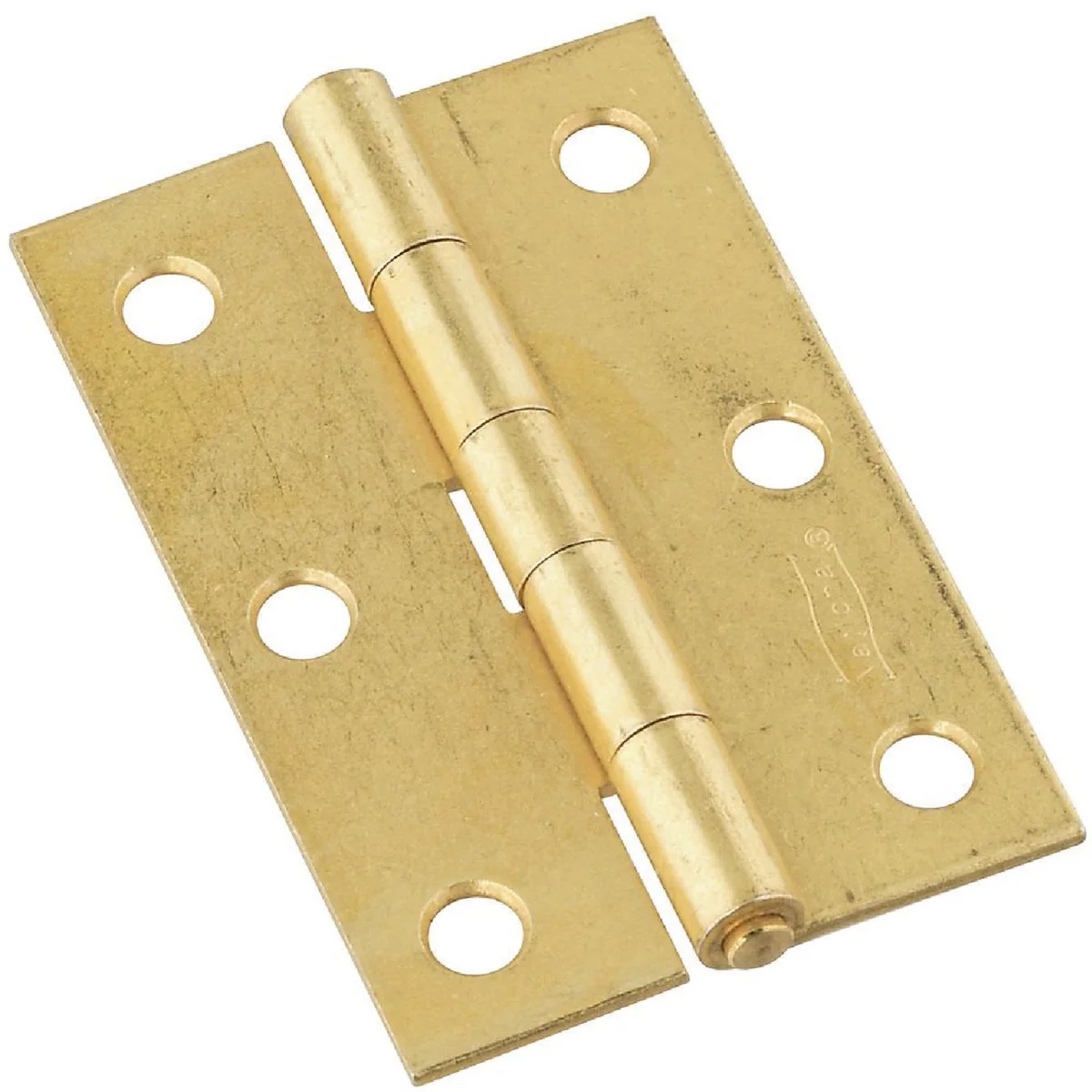 Breathable National 3 In. Brass Tight-Pin Narrow Hinge 2 Count Top-Quality
