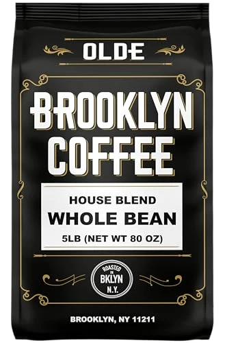 Responsible BROOKLYN COFFEE Whole Bean 80 Ounce Organic