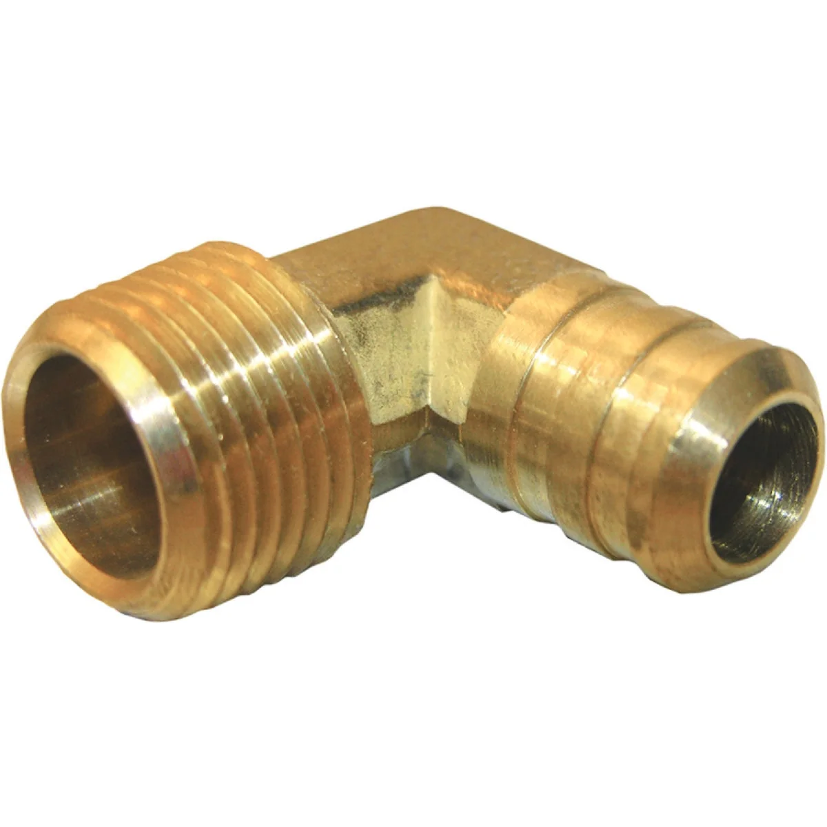 Smart Lasco 1 2 In. MPT x 5 8 In. Hose Barbed 90 Deg. Brass Elbow 1 4 Bend Fashionable