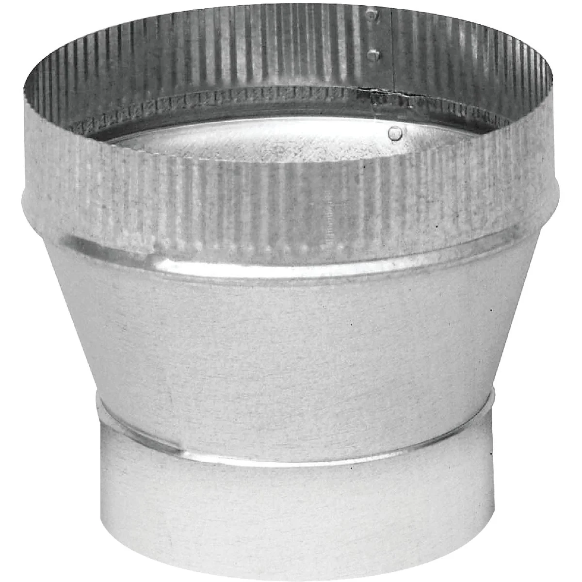 Sustainable Imperial 24 Ga. 4 In. x 6 In. Galvanized Increaser High-End