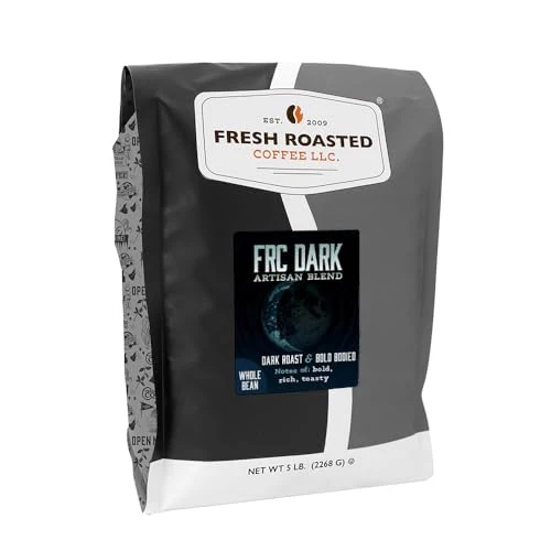 Pure FRC Dark Roast Blend Whole Bean Coffee 80 Ounce World-Class