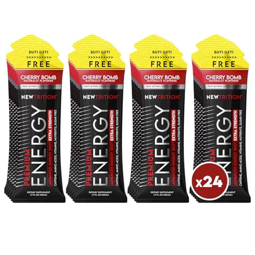 Versatile Extra Strength Energy Shots 40.8 Fl Oz Relaxed
