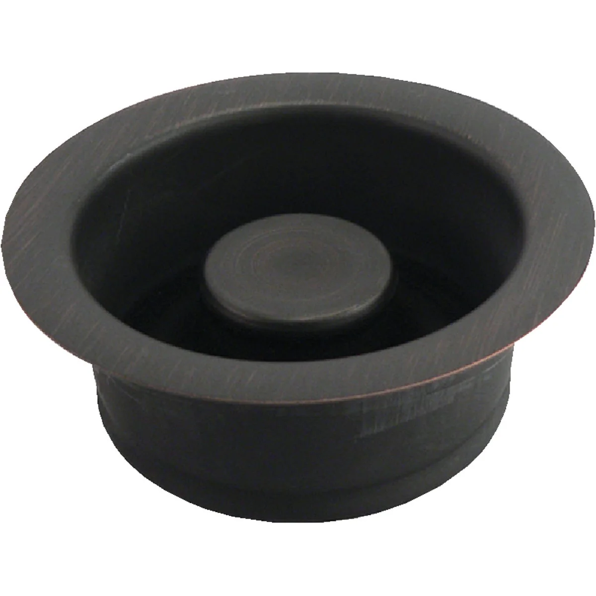 Natural Do it Venetian Bronze Brass Disposer Flange and Stopper Green
