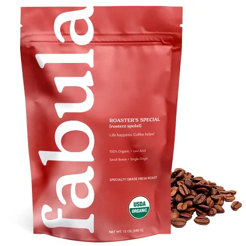 Carefully Designed Coffee Half Caff Medium Roast Whole Beans 12 Ounce Prestigious