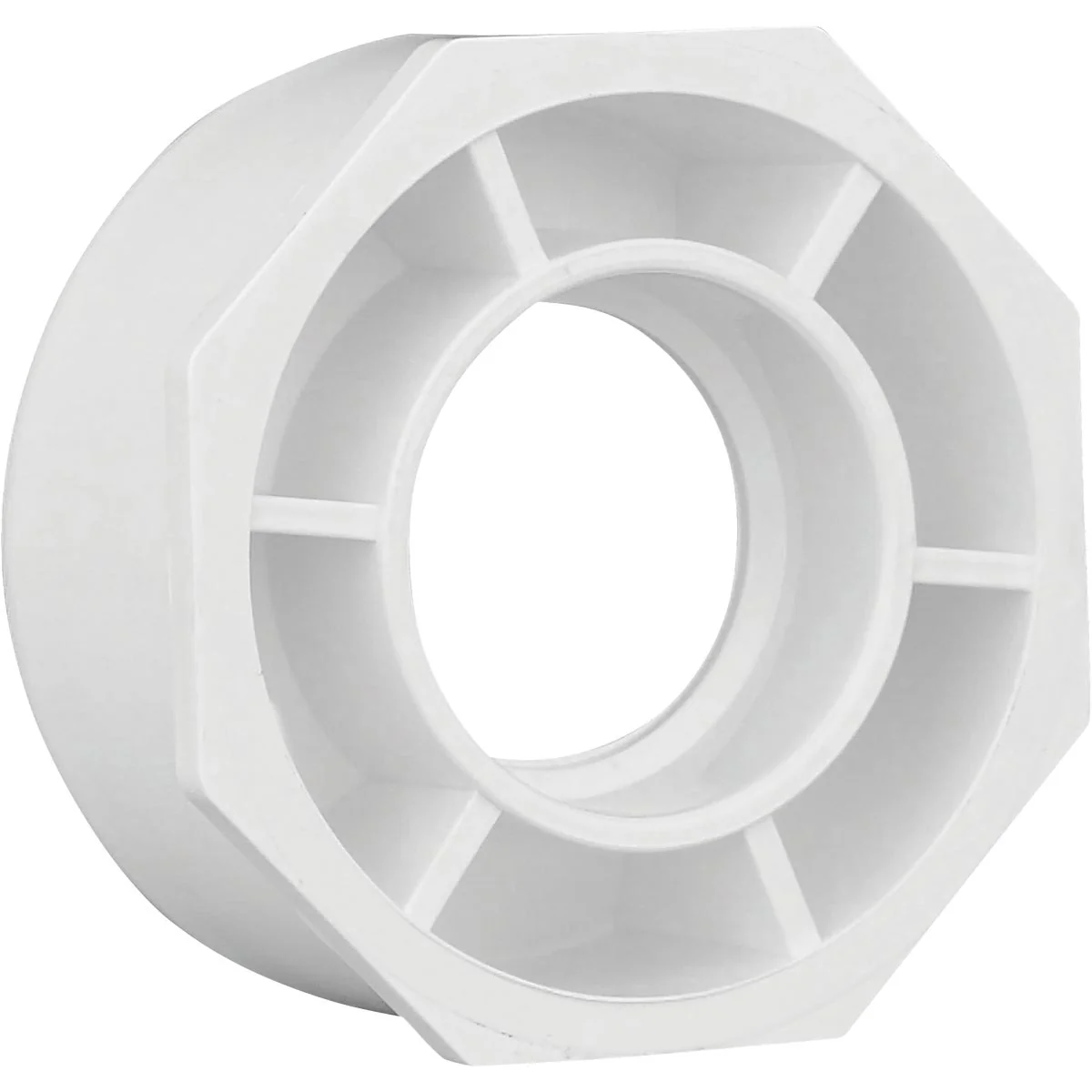 Fine Charlotte Pipe 4 In. SPG x 2 In. Hub Schedule 40 DWV Reducing PVC Bushing Comfortable