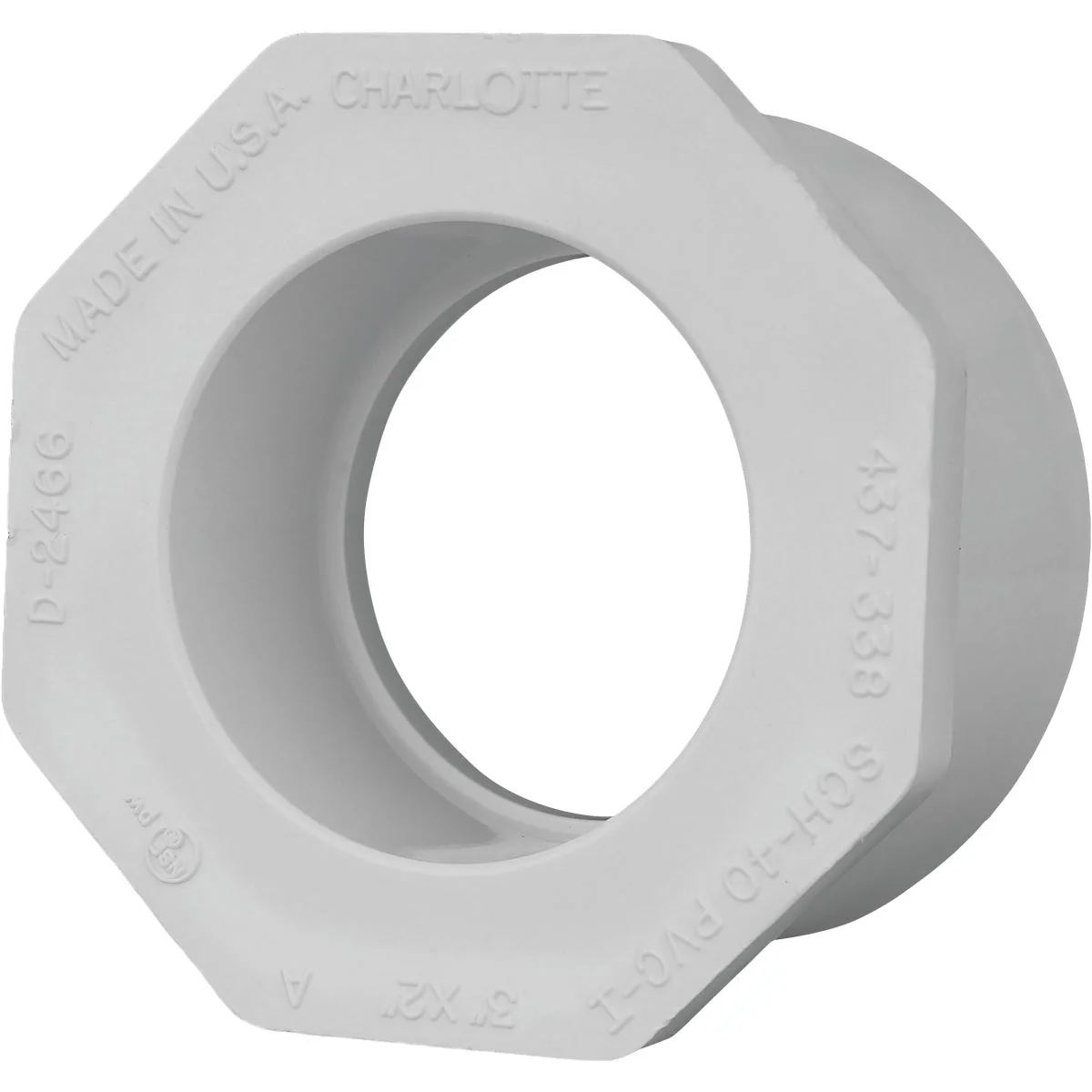 Outstanding Charlotte Pipe 3 In. SPG x 2 In. Slip Schedule 40 PVC Bushing Trendy