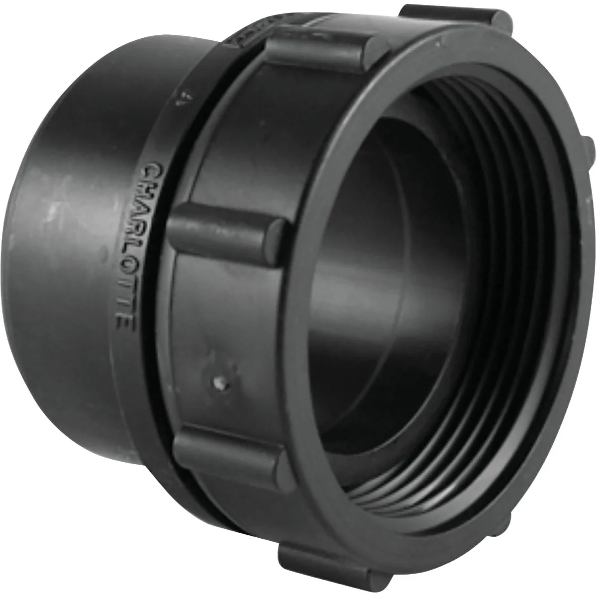 Outstanding Charlotte Pipe 1-1 2 In. Hub x FIP Swivel Tray Plug ABS Adapter High-Grade