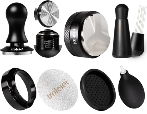 Functional 7 PCS Espresso Accessories Kit 7 Count Stylish