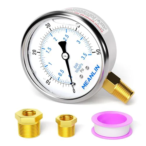 Refined 0 50Psi Stainless Steel 1 High-Performance