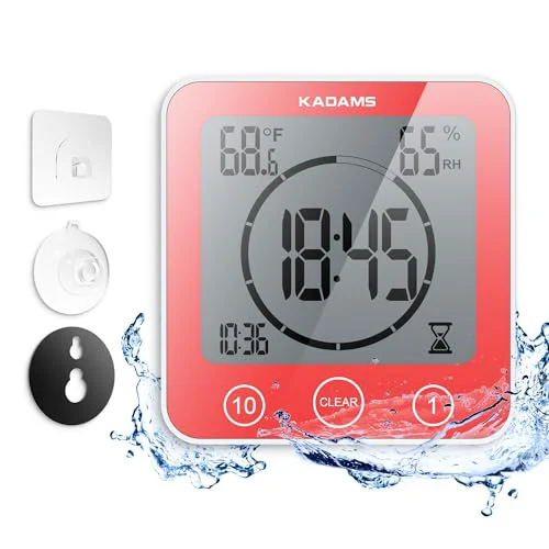 Classic Shower Clock Waterproof Bathroom Timer Powerful