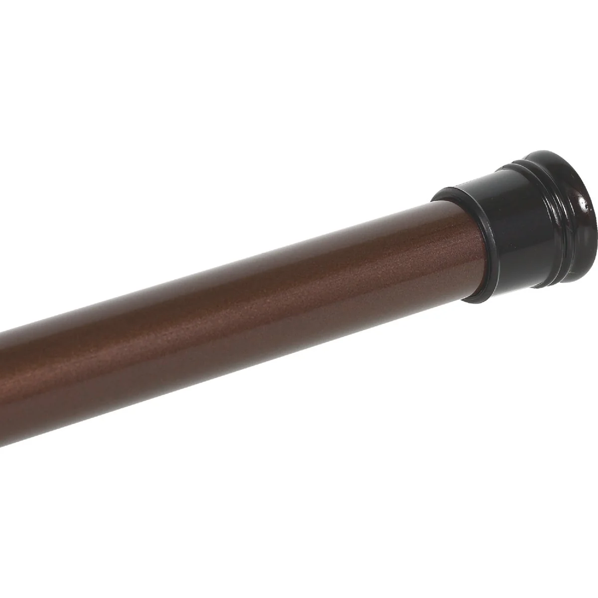 Pure Zenith Zenna Home Straight 41 In. To 72 In. Adjustable Tension Shower Rod in Oil Rubbed Bronze Sophisticated