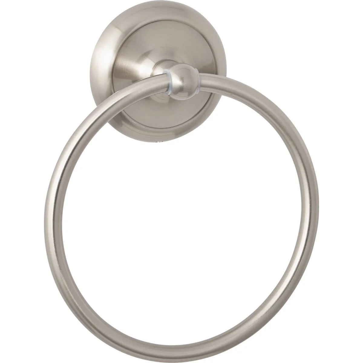 Responsible Home Impressions Brushed Nickel Towel Ring Effective
