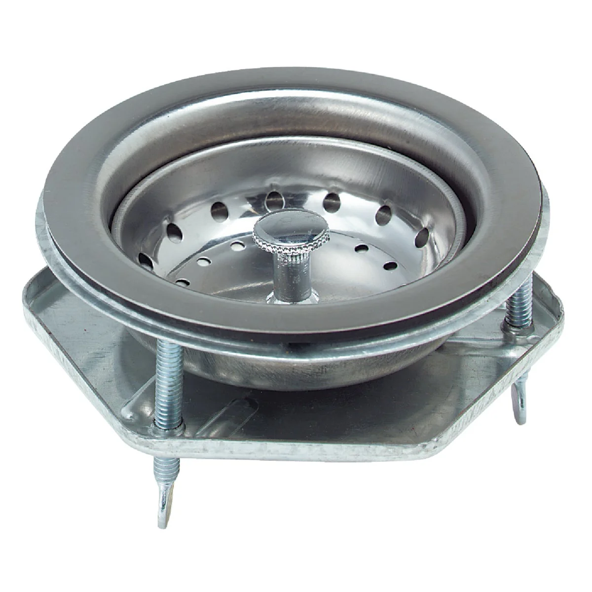 Premium Material Do it Stainless Steel Thumb Screw Style Basket Strainer Assembly Practical