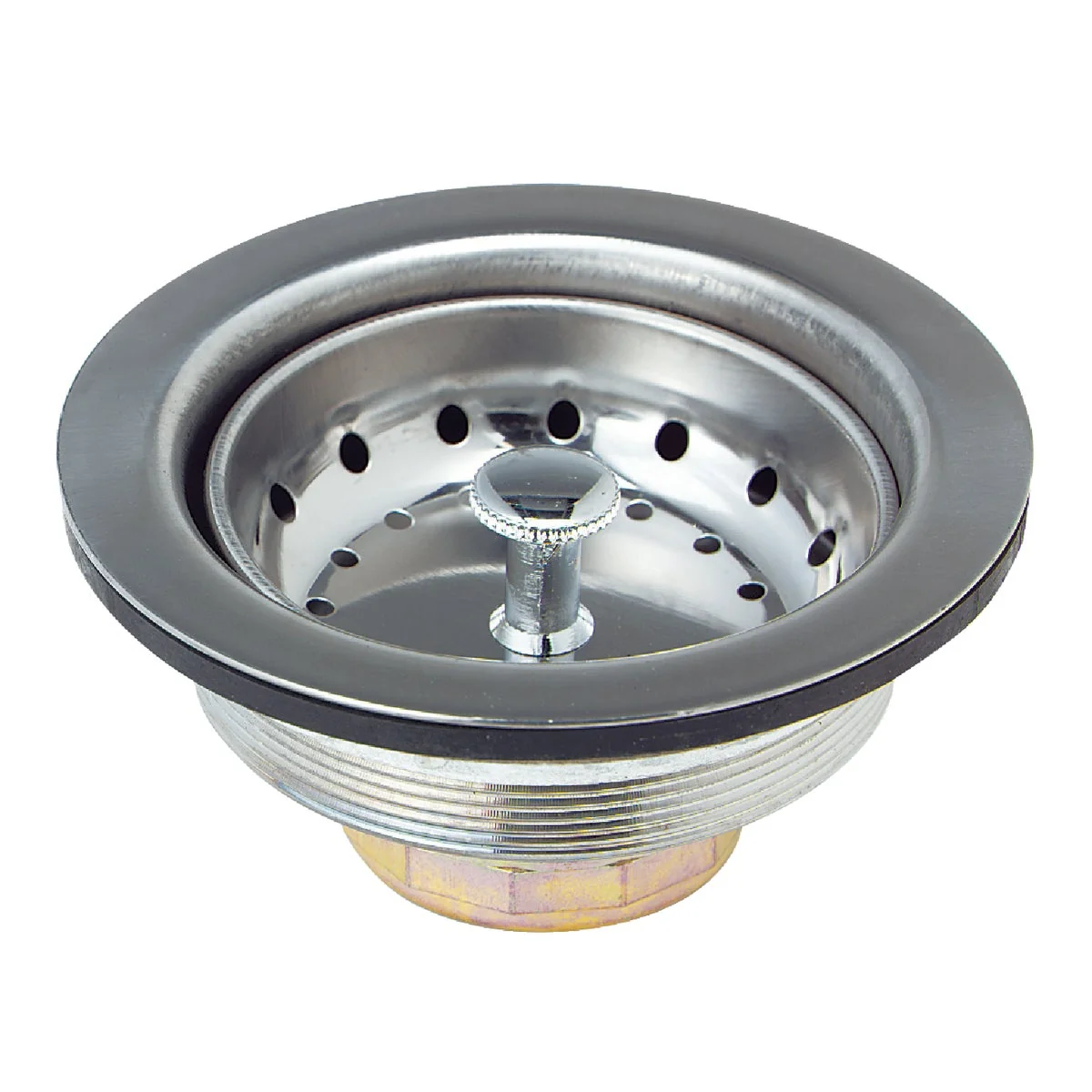Casual Do it 3-1 2 In. Stainless Steel Fixed Post Basket Strainer Assembly Premium Material