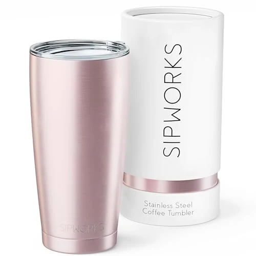 Relaxed Coffee Tumblers with Lids Sophisticated