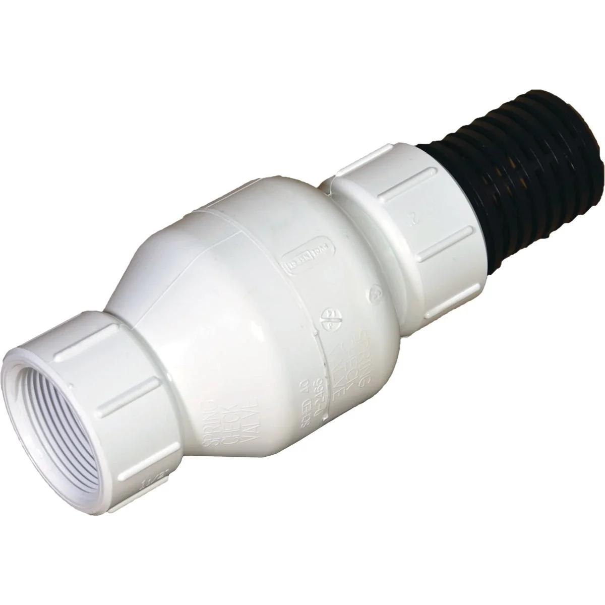 Refined NDS KBI 2 In. PVC Spring Check Valve-Foot Valve Professional