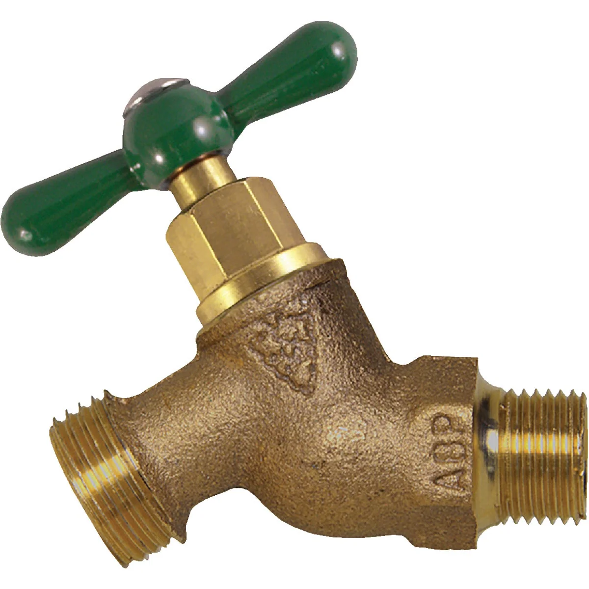 Professional Arrowhead Brass 3 4 In. MIP x 3 4 In. Male Hose Thread No-Kink Hose Bibb Sustainable
