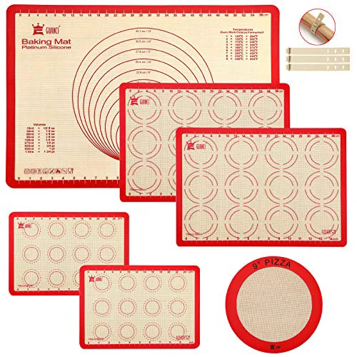Sophisticated Silicone Baking Mat Set of 6 Fashionable