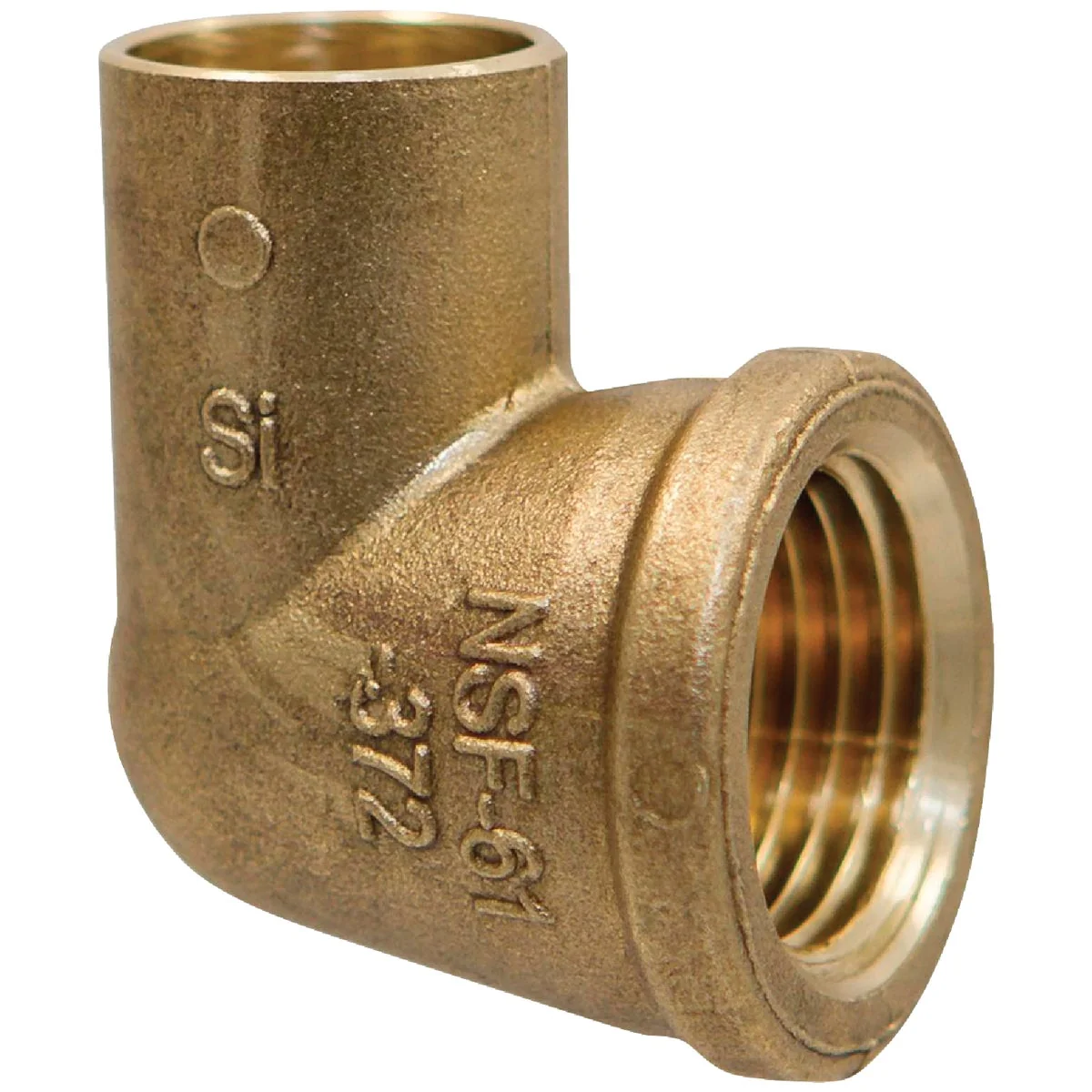 Powerful NIBCO 1 2 In. CxF 90 Deg. Drop Copper Elbow 1 4 Bend Easy-to-Use