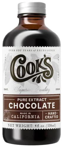 Official Organic Chocolate Extract for Baking 4 Fl Oz Fashionable