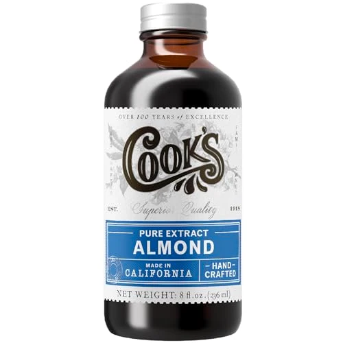 Powerful Pure Almond Extract for Baking Cooking 8 Fl Oz Enhanced