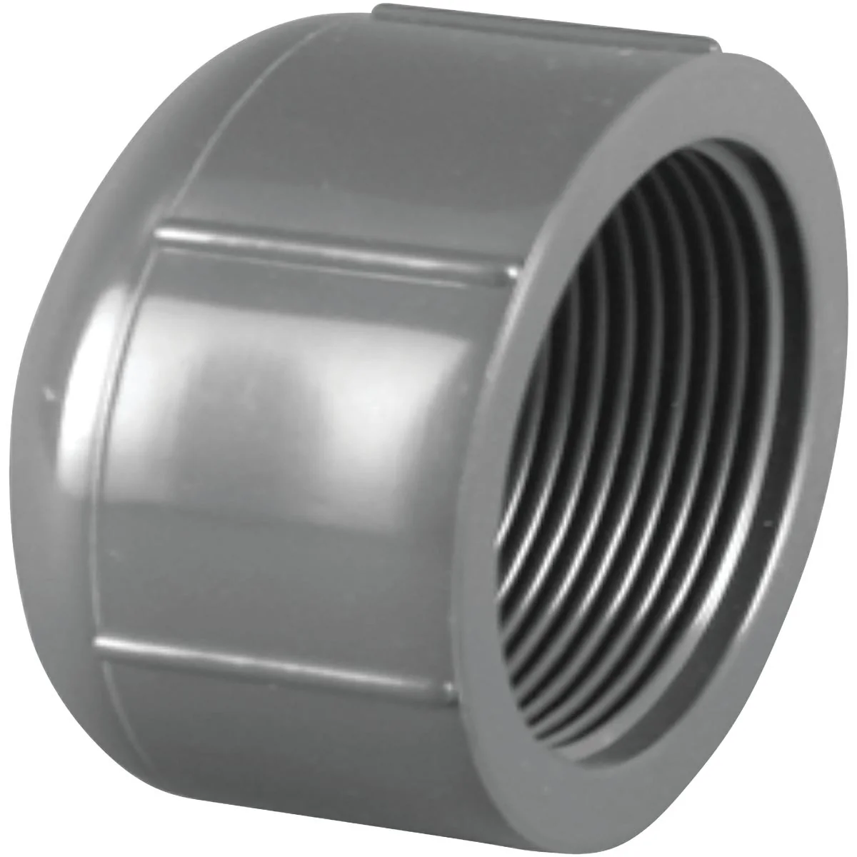 Crafted Charlotte Pipe 1 2 In. FIP Schedule 80 Threaded PVC Cap Easy-to-Use