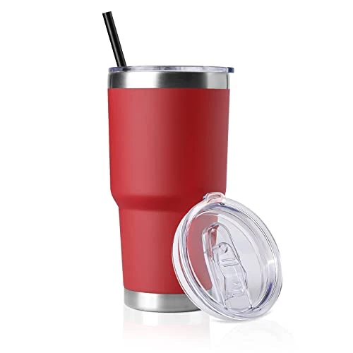 Effective 30 oz Tumbler with Lid and Straw World-Class