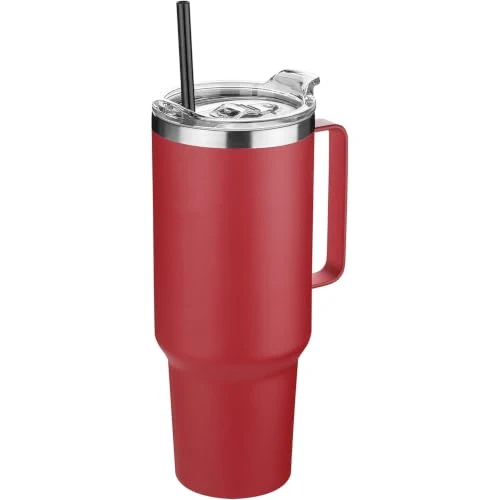 Recyclable 40 oz Stainless Steel Tumbler with Handle Proven