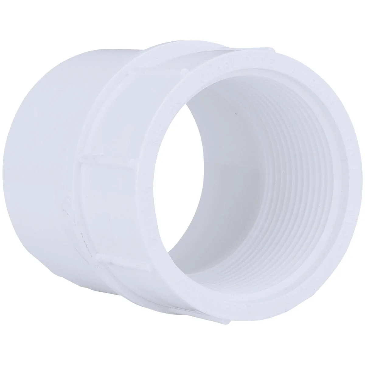 Clean Charlotte Pipe 2-1 2 In. Schedule 40 Female PVC Adapter Modern
