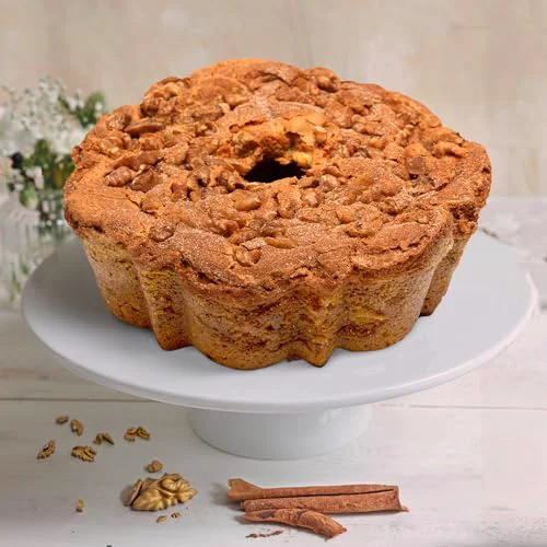 Professional Traditional Cinnamon Walnut Coffee Cake 28 Ounce High-Quality