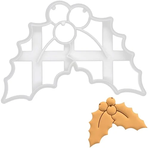 Versatile Christmas Holly Cookie Cutter Superior