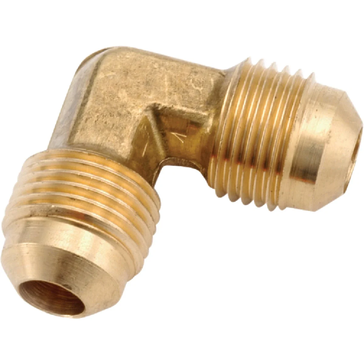 User-Friendly Anderson Metals 5 8 In. x 5 8 In. 90 Deg. 2-Way Flare Brass Elbow 1 4 Bend Reusable