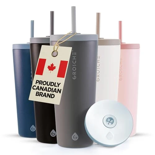 Durable Jasper Insulated Stainless Steel Tumbler with Straw High-Quality
