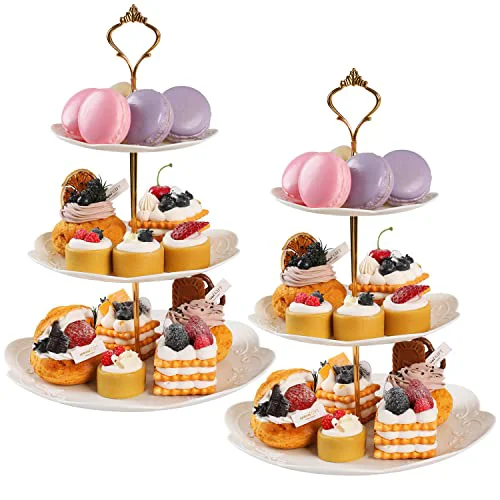 Lightweight 2 Pack Cupcake Stand 2 Count Elite