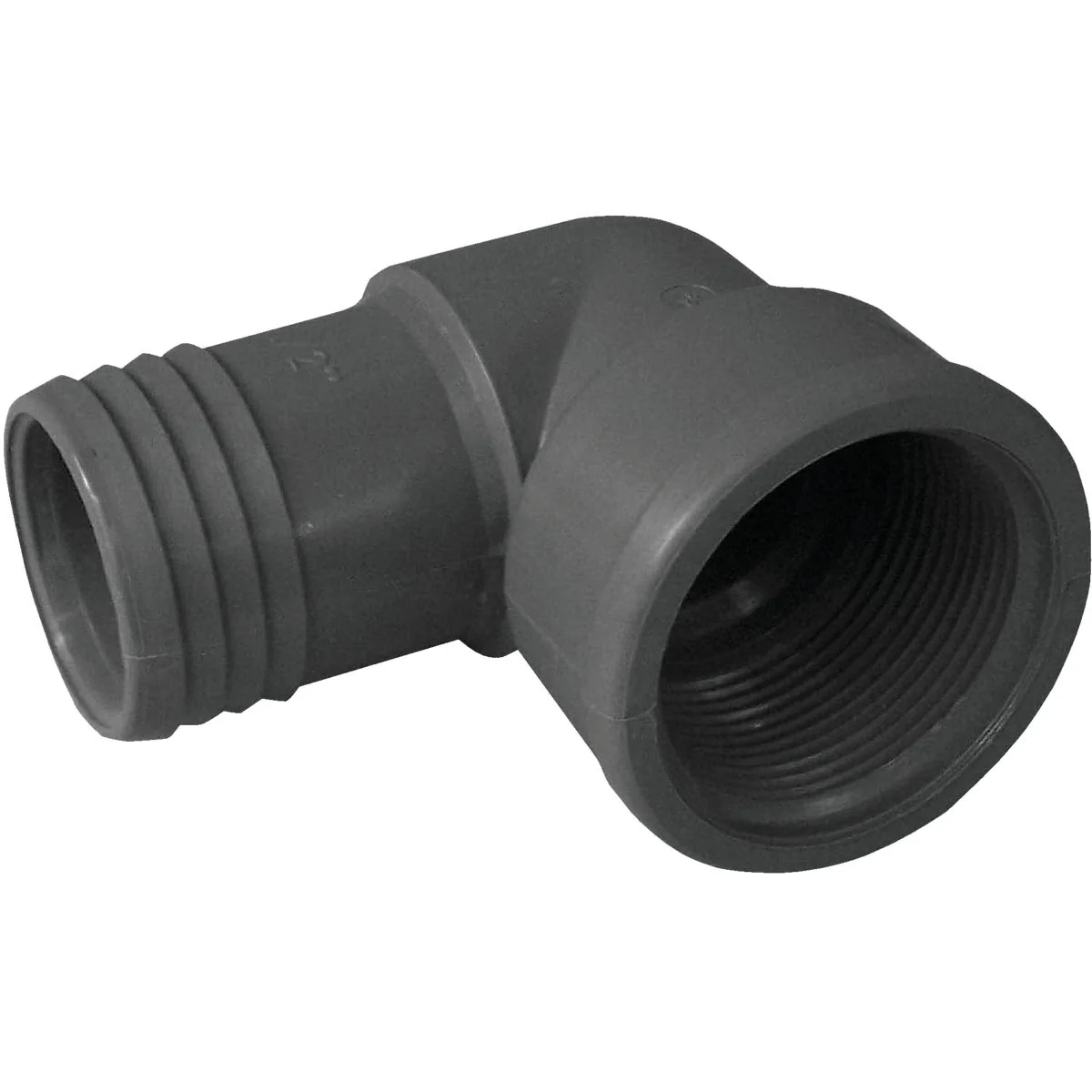 Traditional Boshart 1-1 2 In. x 1-1 2 In. FIP 90 Deg. Polypropylene Insert Elbow 1 4 Bend Crafted
