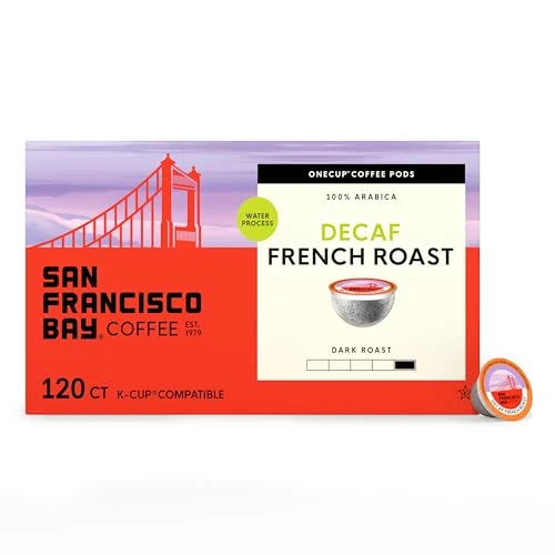 Recyclable DECAF French Roast K 120 Count Top-Quality