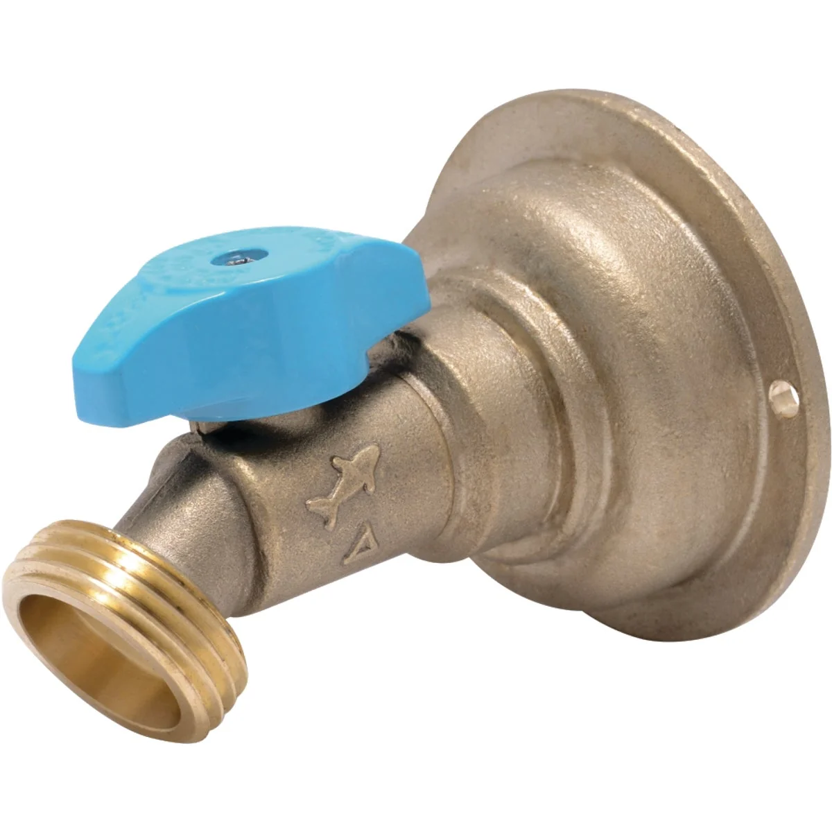 Detailed Sharkbite 3 4 In. x 3 4 In. MHT Quarter Turn Brass No Kink 45 Degree Hose Bibb Eco-Friendly