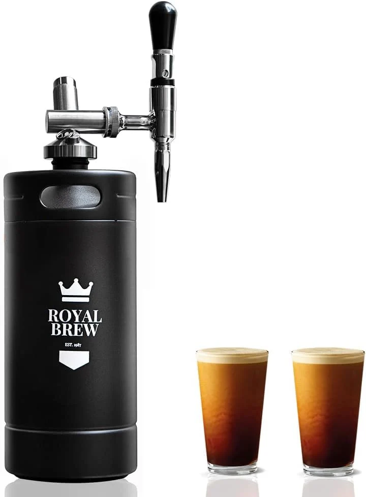 Innovative The Royal Brew Nitro Cold Brew Coffee Maker Natural