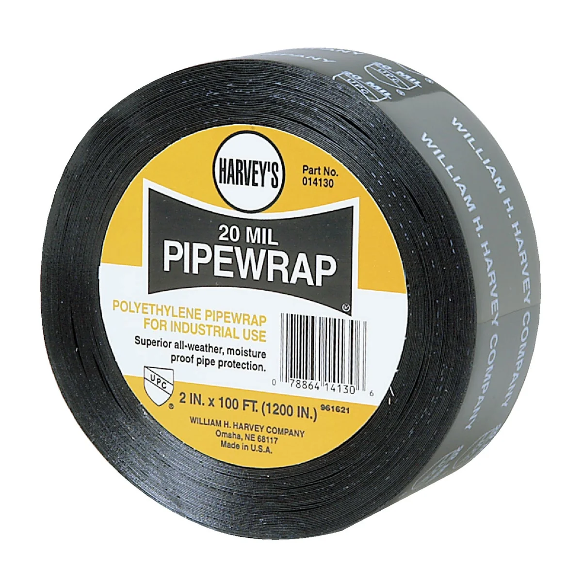 Smooth Harvy 2 In. W. X 100 Ft. L. X 20 Mil. Thick Pipe Wrap Effective