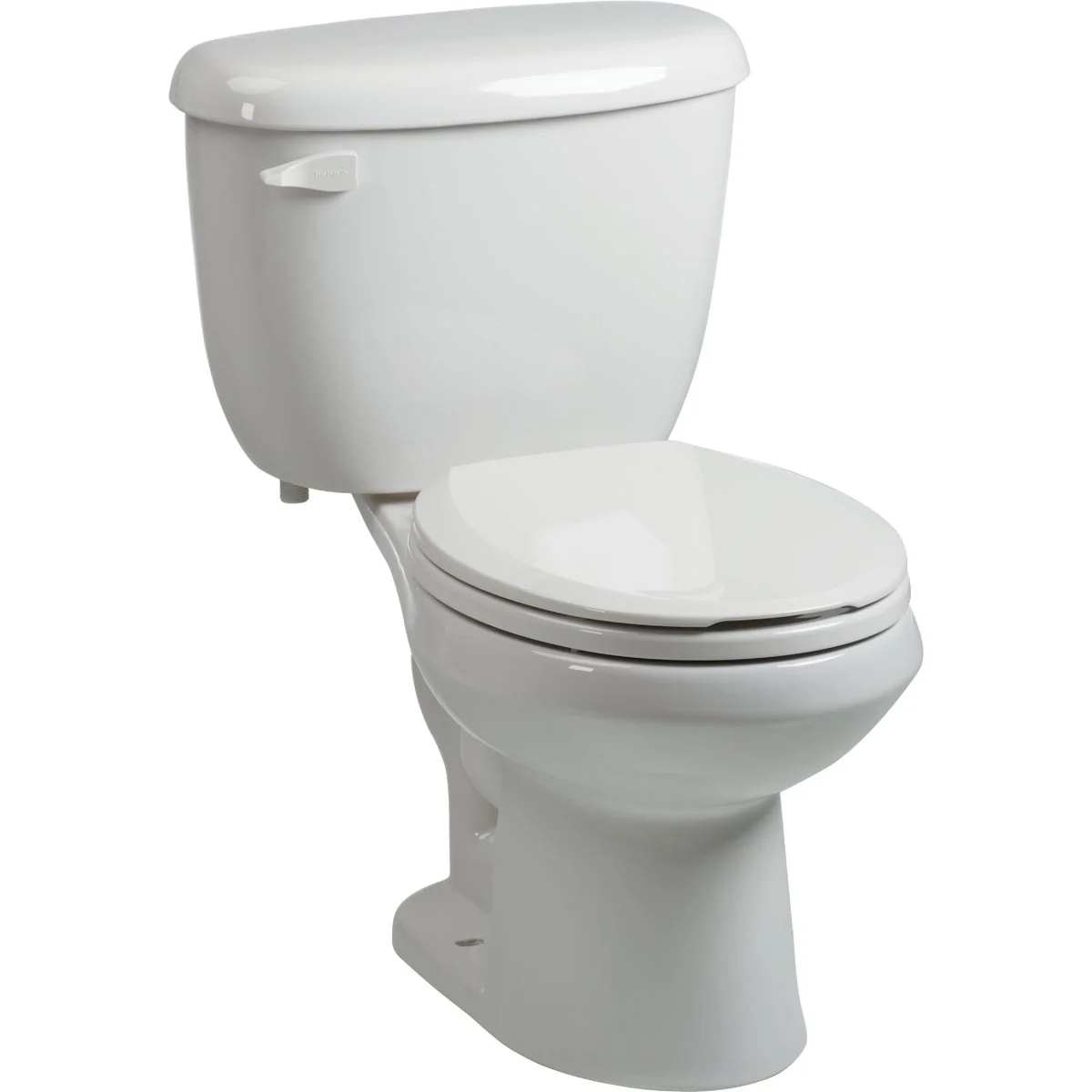 Expertly Made Briggs White Round Bowl 1.6 GPF Toilet Express Easy-to-Use
