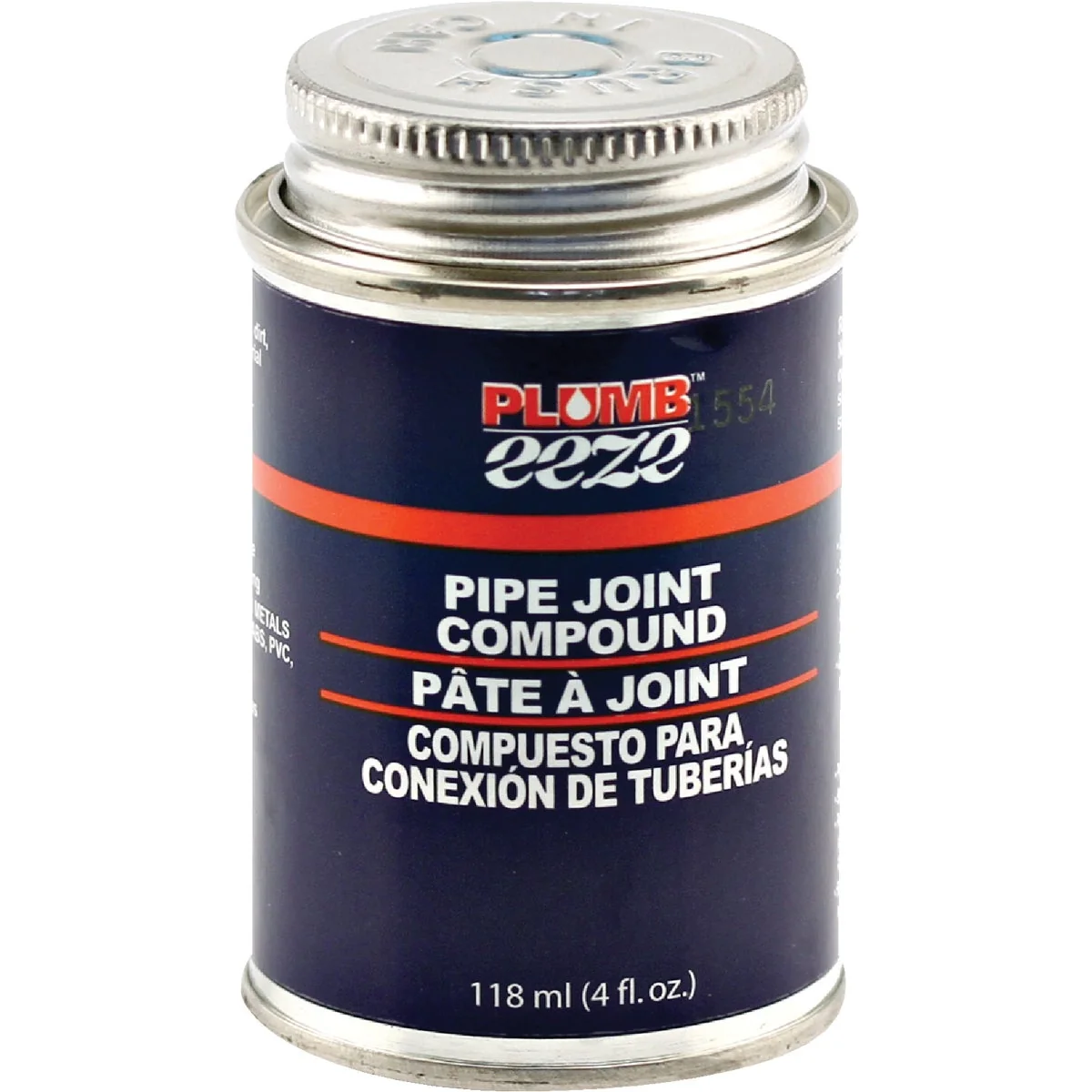 Powerful PLUMB-EEZE 4 Fl. Oz. Gray Pipe Compound High-Performance