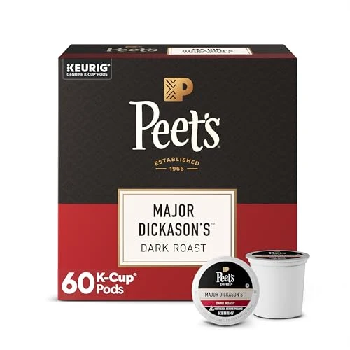 Easy-to-Use Coffee Pods Dark Roast 60 Count First-Class