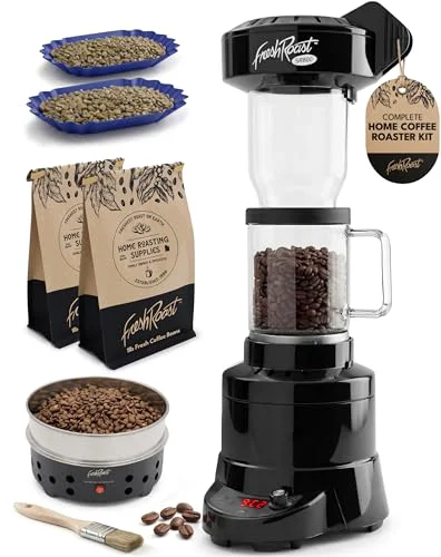 Trusted Fresh Roast SR800 Coffee Roaster Bundle Versatile