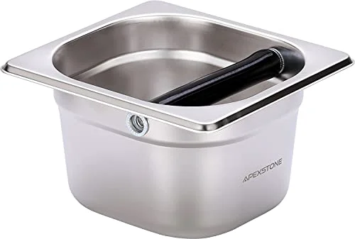 Consistent Coffee Knock Box Stainless Steel User-Friendly